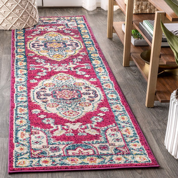 Kristina bohemian Flair Boho Vintage Medallion Area Rug